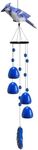 Bird Wind Chimes for Outside，Bluebird Wind Chime，Blue Bird Wind Chimes Outdoor Decorations, Gifts for Mom/Grandma,Garden Patio Backyard Hanging Decorations.