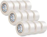 12 Pack White Duct Tape Bulk 2 inch