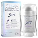 Secret Clinically Proven Aluminum Free Deodorant for Women Lavender & Chamomile 39g