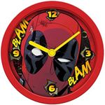 Deadpool Alarm Clock (Blam Blam) 12cm Diameter - Official Merchandise