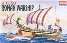 Academy 1/72 Roman Warship Circa B.C 50 Plastic Model Kit