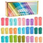 CRAVERLAND Pens Adapters for Cricut - Rainbow Pen Holders for Cricut Explore Air 3 Air 2 Air Maker 3 Maker 2 Maker to Compatible with At Least 40 Pens(15 x 2 Pack)