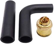 Upper & Lower Radiator Hose Thermostat Set 312588 2N8260 B2NN8575A Replacement for Ford Tractor 2N 8N 9N