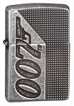 Zippo Silver James Bond 007 Design Pocket Lighter Windproof Stylish Look Premium Metal Body Eco Environment-Friendly Unique Stylish Travel Friendly