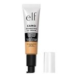 e.l.f. Hydrating Camo CC Cream, Colour Correcting Full Coverage Foundation For A Dewy Finish With SPF 30, Vegan & Cruelty-Free, Medium 330W