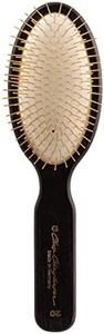Chris Christensen 20mm Dog Brush, Gold Series, Groom Like a Professional, Gold-Plated Stainless Steel Pins, Perfect for Fragile Coats, 30% More Pins, Ground and Polished Tips