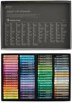 MUNGYO Gallery Professional Artists' Soft Oil Pastels Set of 72 Vibrant Colors for Blending