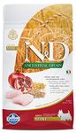 Farmina N&D Ancestral Grain Dog Dry Premium Pet Food, Low Grain, Chicken and Pomegranate, Adult Mini, 0.8 kg