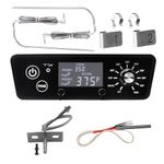 Digital W/LCD Display Control Board Thermostat Kit for Pit Boss Pellet Grill Smoker Austin XL, Replacement Parts Includes Meat Probes,Temp Sensor & Ignition Hot Rod