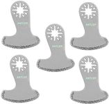 Antler AB58DB Diamond Boot Blades Compatible with Fein Bosch Makita Oscillating Multitool (Pack of 5)