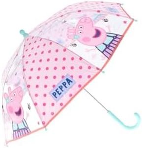 PEPPA PIG Ombrello manuale trasparente 42 cm