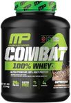 MusclePharm Combat 100% Whey Protein Powder, Cappuccino, 5 Pound