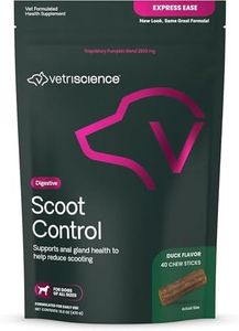 VETRISCIENCE Laboratories 40 Count Express Ease, Anal Gland and Digestive Support Bar