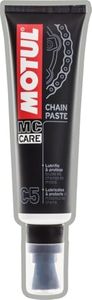 Motul - Lubrifiant Chaine Moto Route en Pâte - Tube avec Embout Applicateur Brosse - Couleur Blanche Pour Application Facile - Compatible O-RING, X-RING, Z-RING - MC Care Chain Paste C5-150 ml