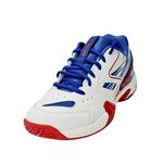 VICTOR AS-39W-AB-275 All-Around Series Badminton Shoes U-Shape 3.5 UK-9, White/Blueprint