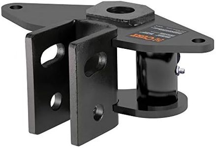 CURT 17075 Replacement Round Bar Weight Distribution Hitch Head, CARBIDE BLACK POWDER COAT