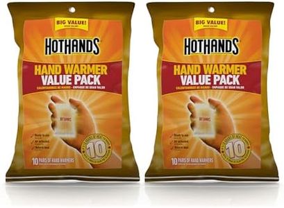 HotHands HH20PRPK16 Hand Warmers - Long Lasting Safe Natural Odorless Air Activated Warmers - Up to 10 Hours of Heat - 20 Pair Value Pack