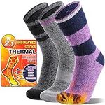 MOGGEI Heated Thermal Socks for Wom