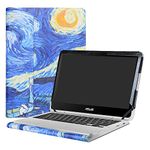 Alapmk Protective Case Cover for 12.5" Asus Chromebook Flip C302CA Laptop(Not fit ASUS Chromebook Flip C213SA/C100PA/C101PA/C300SA/C202SA/C201PA),Starry Night