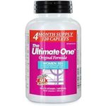 Nu-Life The Ultimate One Original Women 50+ Caplets, Multivitamin – Mineral,120 Count