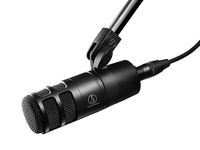 Audio-Technica AT2040 Hypercardioid Dynamic Podcast Microphone, Black