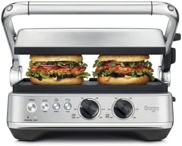 The Sage BBQ & Press Grill, acier inoxydable brossé, SGR700