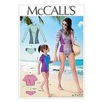 McCall Patterns Misses'/Girls Swims