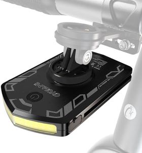 CYCLAMI Front Lights, Bike Lights Compatible with Garmin/iGPSPORT Bike Computers, 5000mAh Daylight 220° Wide-Angle Light with 4 Modes IPX6 Waterproof Type-C Front Bicycle Lights Cycling Headlight