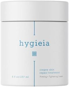 Hygieia Crepey Skin Full Body Moisturizing & Firming Cream – Tighten & Smooth Crepey Skin - Anti-Aging Moisturizer with Hyaluronic Acid, AHAs, and Natural Oils to Rejuvenate & Soften Aging Skin, 8oz