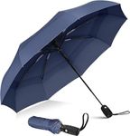 TEC TAVAKKAL Umbrella Automatic Open Travel Umbrella with Wind Vent,Umbrella big size for men, Umbrella for girls, Umbrellas for rain,Windproof Umberalla Large for Man,Women (Blue)