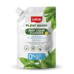 Luvlap Plant Based Liquid Cleanser, Refill pack- 1000ml, With Neem, Lemon & Basil, For Feeding Accessories, Toys, Fruits & Vegetables, 100% Food Grade, Free From Bleach & SLS