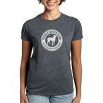 CafePress Wiggle Butts Club Women's Dark T Shirt Womens Cotton T-Shirt Charcoal Heather