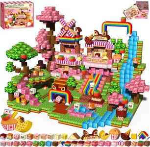 200Pcs Magnetic Blocks, Toys Castle Building Cube Birthday Gifts for Girls