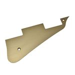 KAISH Metal Aluminum Anodized Modern Style LP Guitar Pickguard Scratch Plate Fits Epiphone Les Paul Champagne Gold