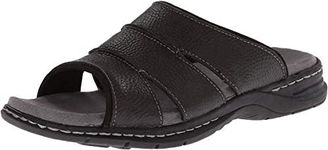 Dr. Scholl's Shoes Men's Gordon Sandal, Black, 11