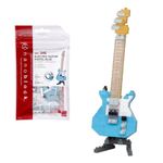nanoblock - NBC-346 - Electric Guitar Pastel Blue Multicoloured