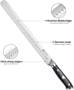 PAUDIN 12" Carving Knife – Stainless Steel Slicing Blade