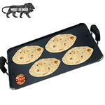 Blueberry's Non Stick Dosa Tawa Big Size for dosa,chapati & pathiri - Large Rectangular Dosa Tawa Non Stick with Aluminium Body