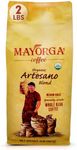 Mayorga Coffee Artesano Blend, 2 lb bag - Medium Roast Coffee - Organic Coffee - 100% Arabica Whole Beans - Smooth Chocolate & Nutty Flavor, Bright Finish - Specialty Grade, Non-GMO, Direct Trade