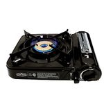 GasOne GS-3800DF Deluxe Portable Gas Stove with Color Box Black