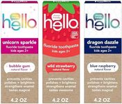 hello Kids Fluoride Toothpaste Vari