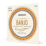 D'Addario EJ55 Banjo Strings 5 Stri