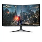 Alienware-AW3225QF 80.01cm (32") 4K QD-OLED Gaming Monitor, Screen Coating: Anti-Reflection, Color Support: 1.07 Billion, Response Time: 0.03ms(typical), Ports: 1x DP1.4, 2x HDMI 2.1, 5x USB 3.2 Gen 1