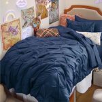 Bedsure Twin Comforter Set with She