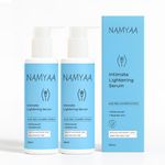 Namyaa Intimate Serum |Pack of 2,200Ml | For Dark Bikini Area | Inner Thighs | Intimate Moisturizer | Helps in Bad Odour and skin brightening