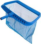 U.S. Pool Supply Professional Heavy Duty 20" Swimming Pool Leaf Rake with Deep 16" Net Bag - Fine Mesh Netting, Easy Scoop Edge - Fast Cleaning, Debris Pickup Removal, Fits Standard Swimming Pool Pole