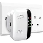 2024 Newest WiFi Extender, WiFi Repeater, WiFi Booster,Covers Up to 3000 Sq.ft and 45 Devices, Internet Booster - with Ethernet Port, Quick Setup, Home Wireless Signal Booster - White