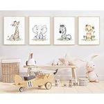 Safari Nursery Wall Art Decor Baby 