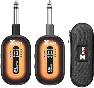 Xvive A58 Wireless Guitar System with 5.8GHz Transmitter and Receiver (Sunburst)