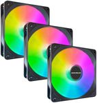 120mm Case Fan 3 Pack RGB Fans, FS-